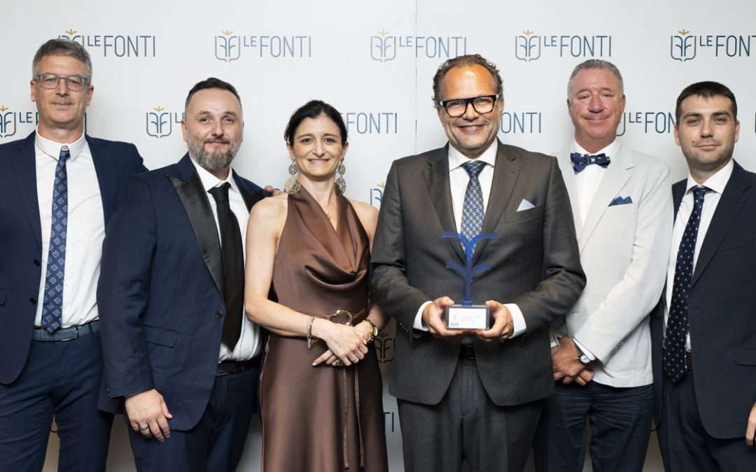 Gaviota Simbac S.p.A. wins at the Le Fonti GREEN Awards® 2025: excellence, innovation, and sustainability in Outdoor Living